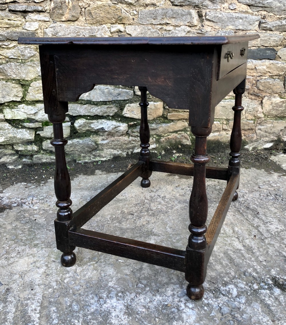 18th Century Oak Side Table  View XXIII