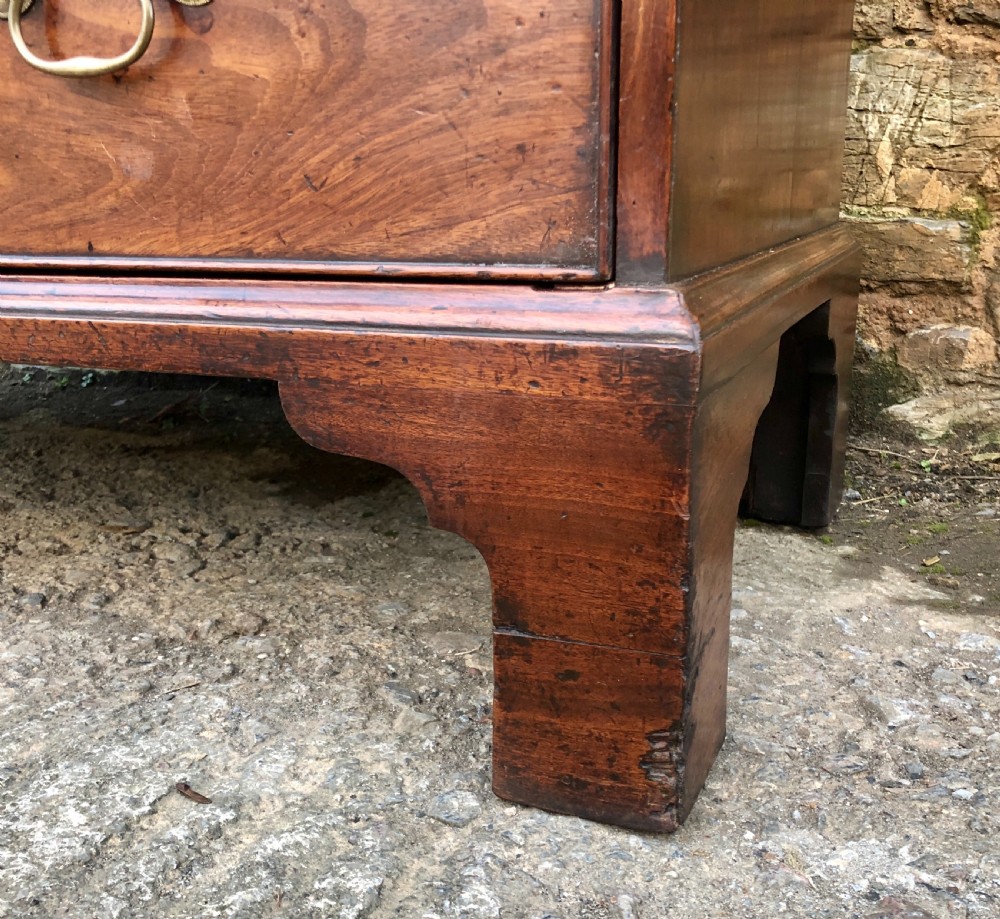 Georgian Mahogany Bachelors Chest of Drawers View XIII