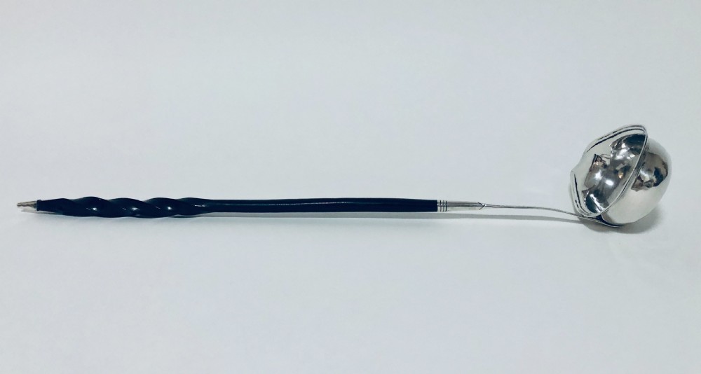 Georgian Solid Silver Toddy Ladle