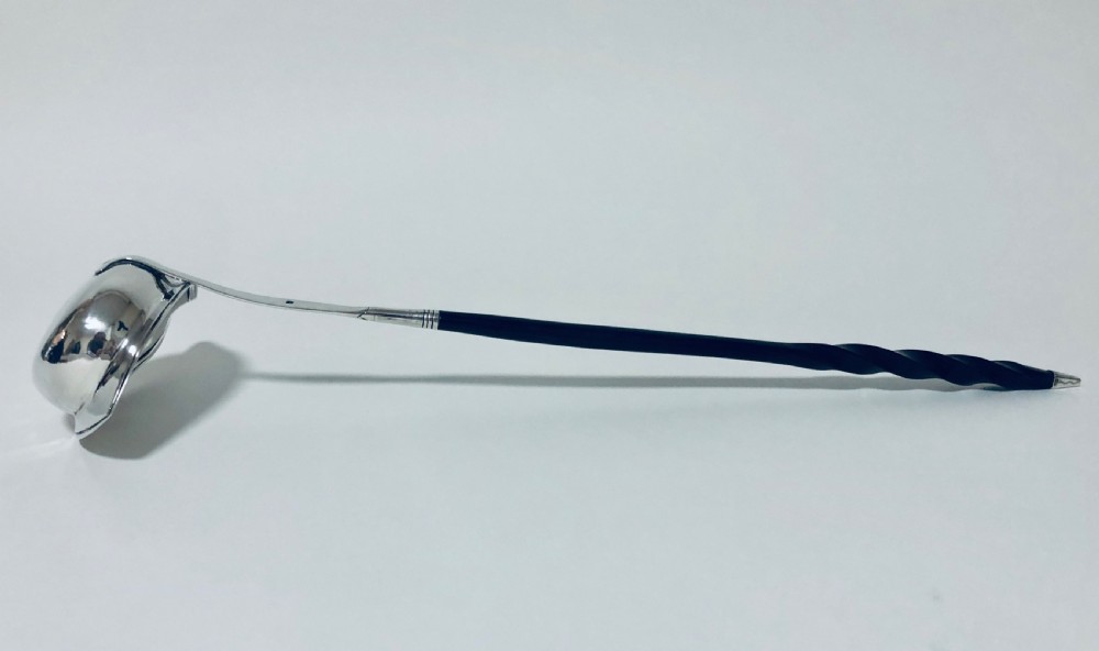 Georgian Solid Silver Toddy Ladle View V