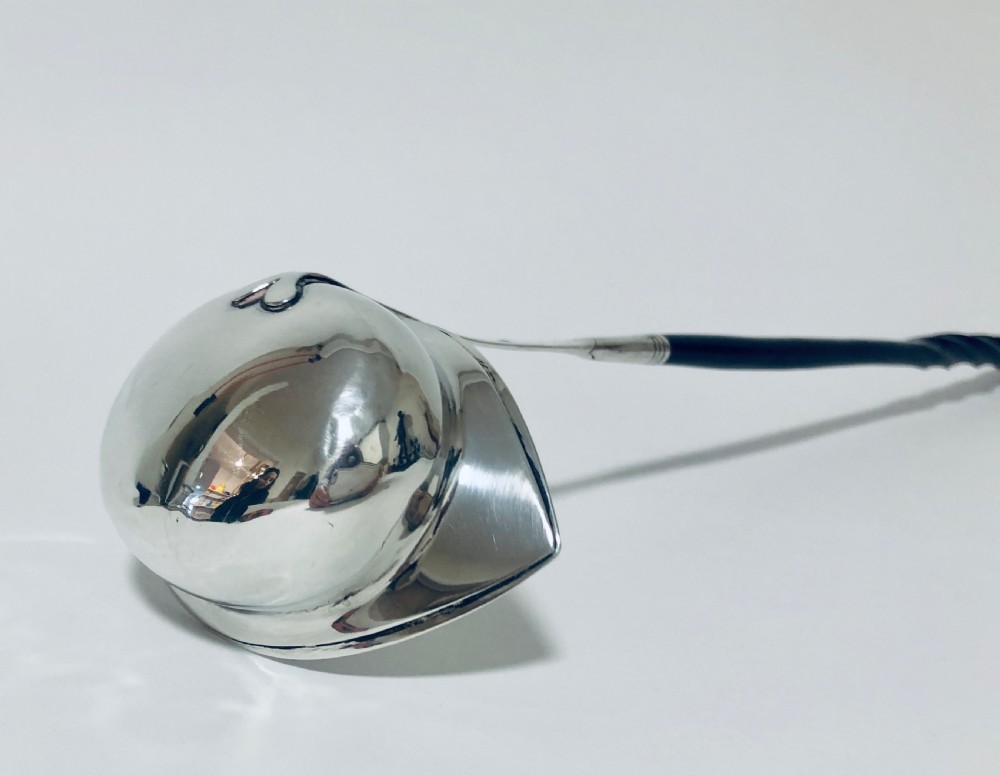 Georgian Solid Silver Toddy Ladle View VII