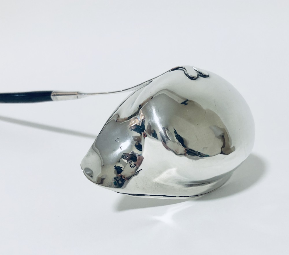 Georgian Solid Silver Toddy Ladle View VIII