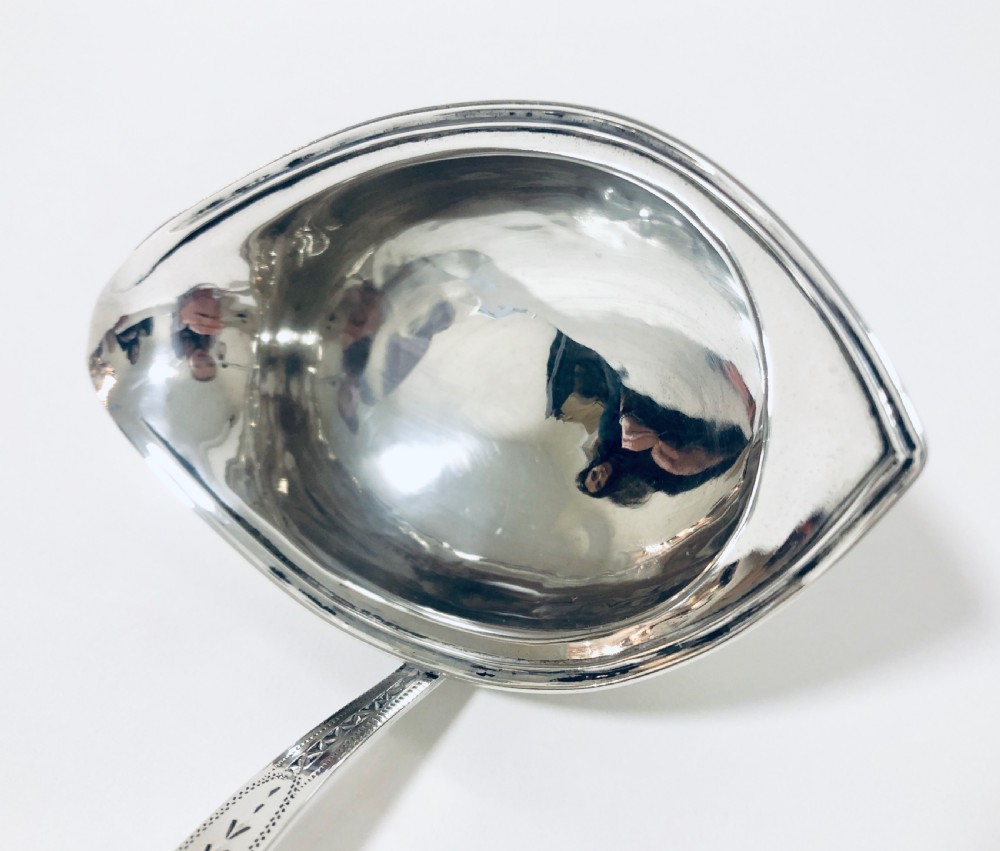 Georgian Solid Silver Toddy Ladle View XII