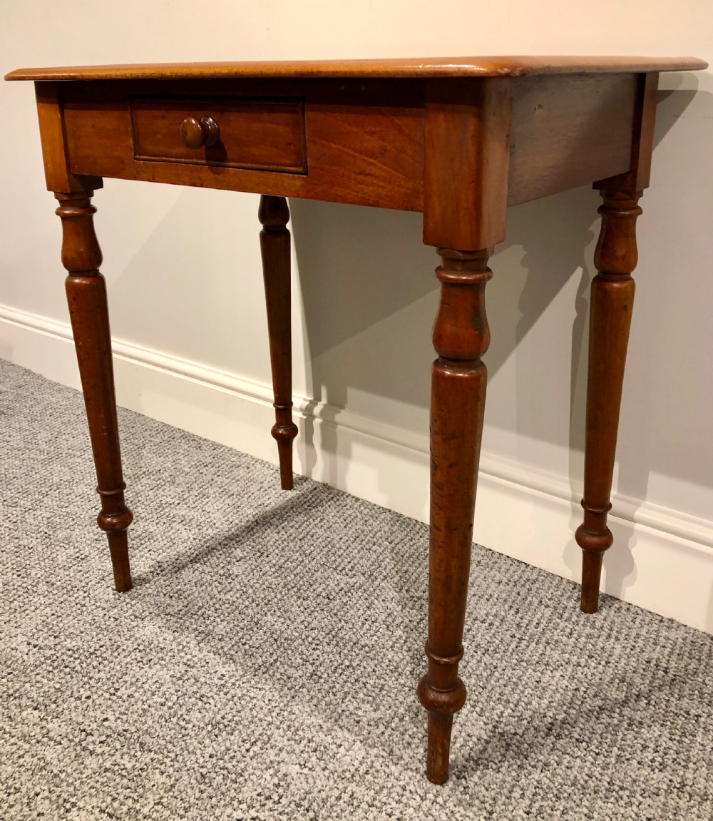 Small Antique Victorian Mahogany Side Table  View VII