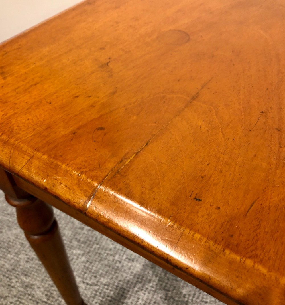 Small Antique Victorian Mahogany Side Table  View VIII