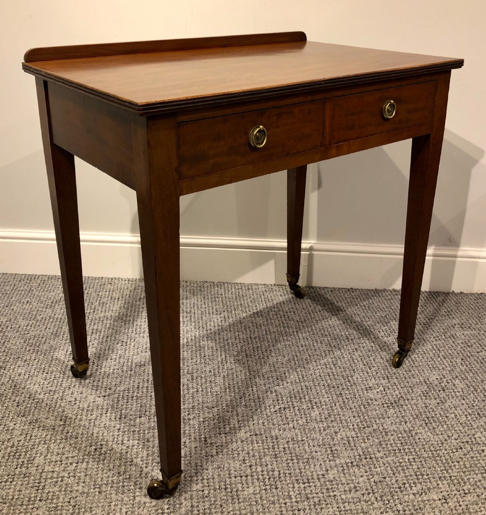 Antique Mahogany Side Table by Edwards & Roberts View IV