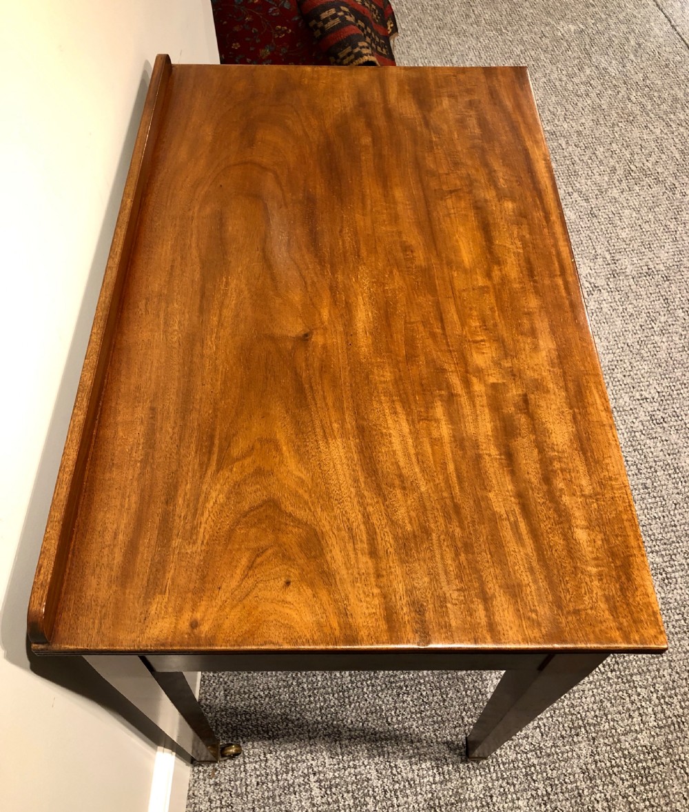 Antique Mahogany Side Table by Edwards & Roberts View XII