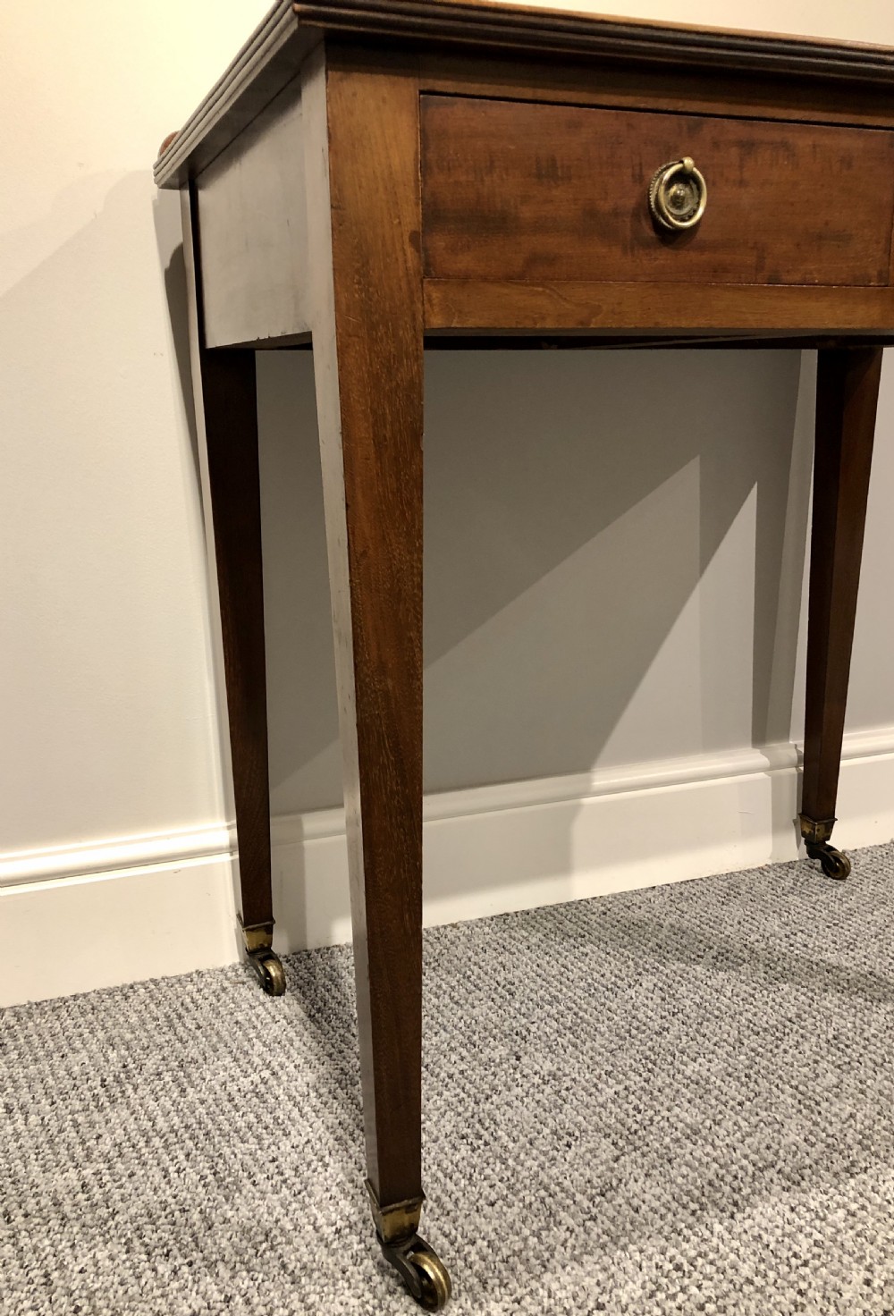 Antique Mahogany Side Table by Edwards & Roberts View XIV