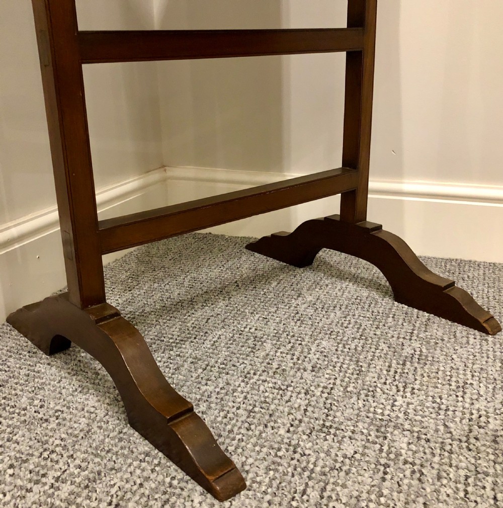 Antique Edwardian Cheval Mirror View VIII