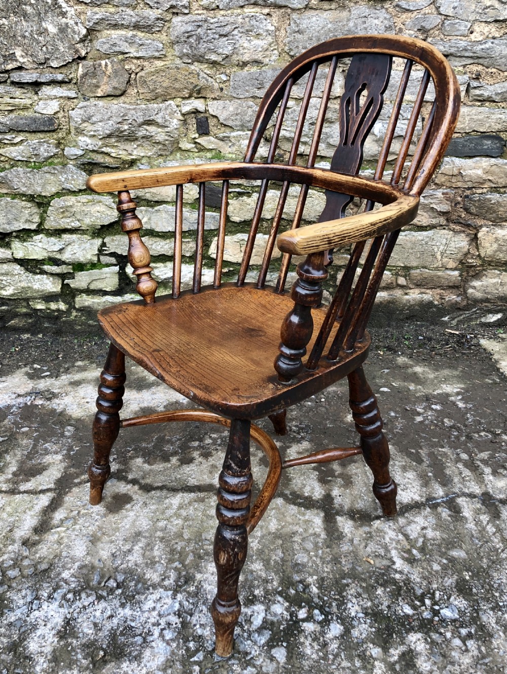 Antique Low Back Windsor Chair  View III