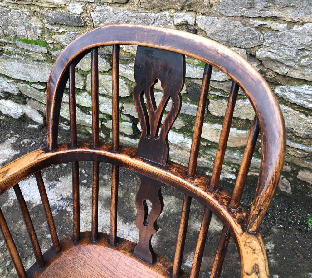 Antique Low Back Windsor Chair  View VII