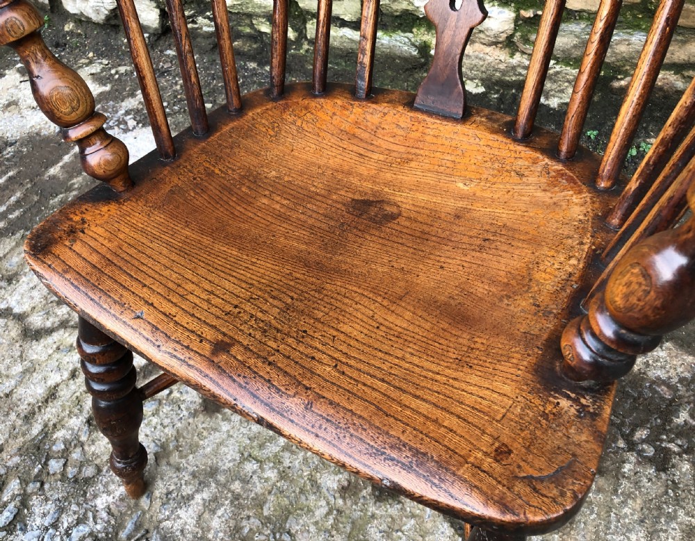 Antique Low Back Windsor Chair  View X