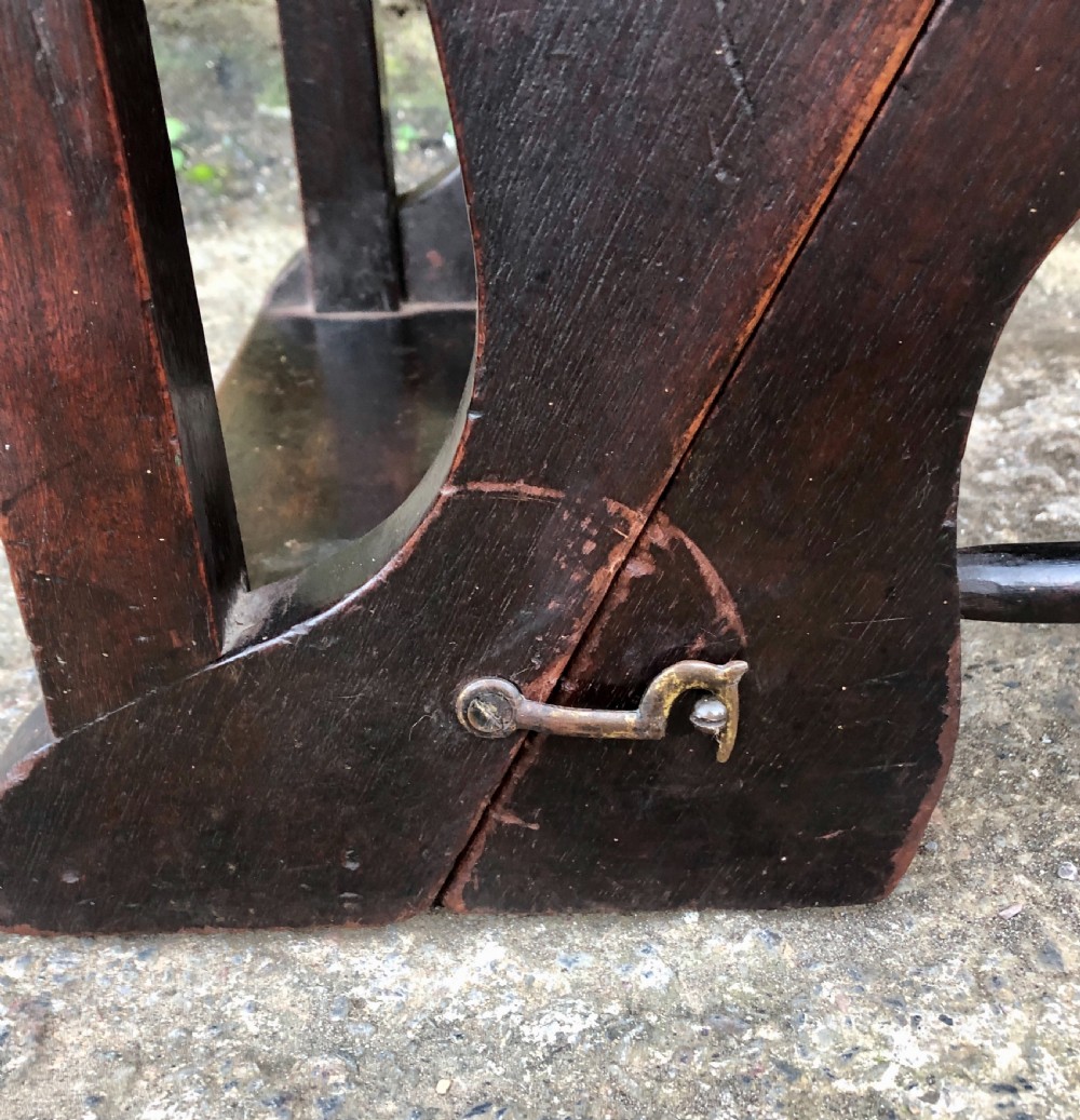 Antique Victorian Mahogany Metamorphic Library Step Chair View XVII