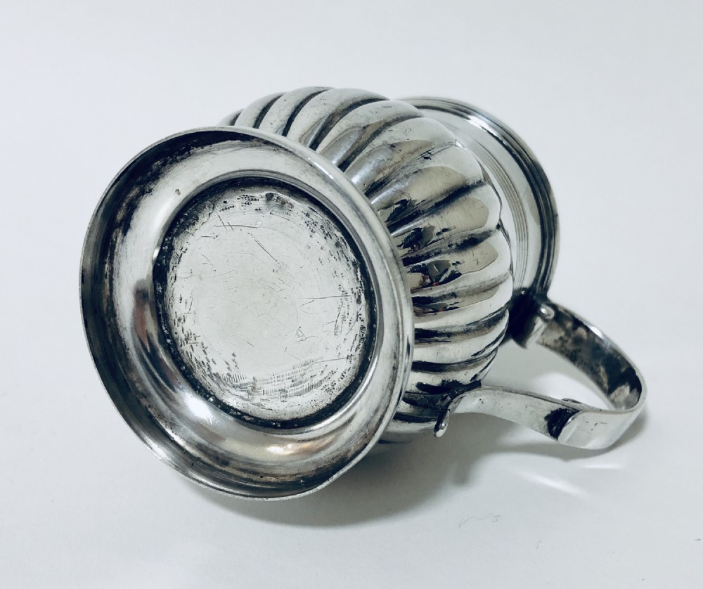 Georgian Solid Sterling Silver Christening Cup View IX