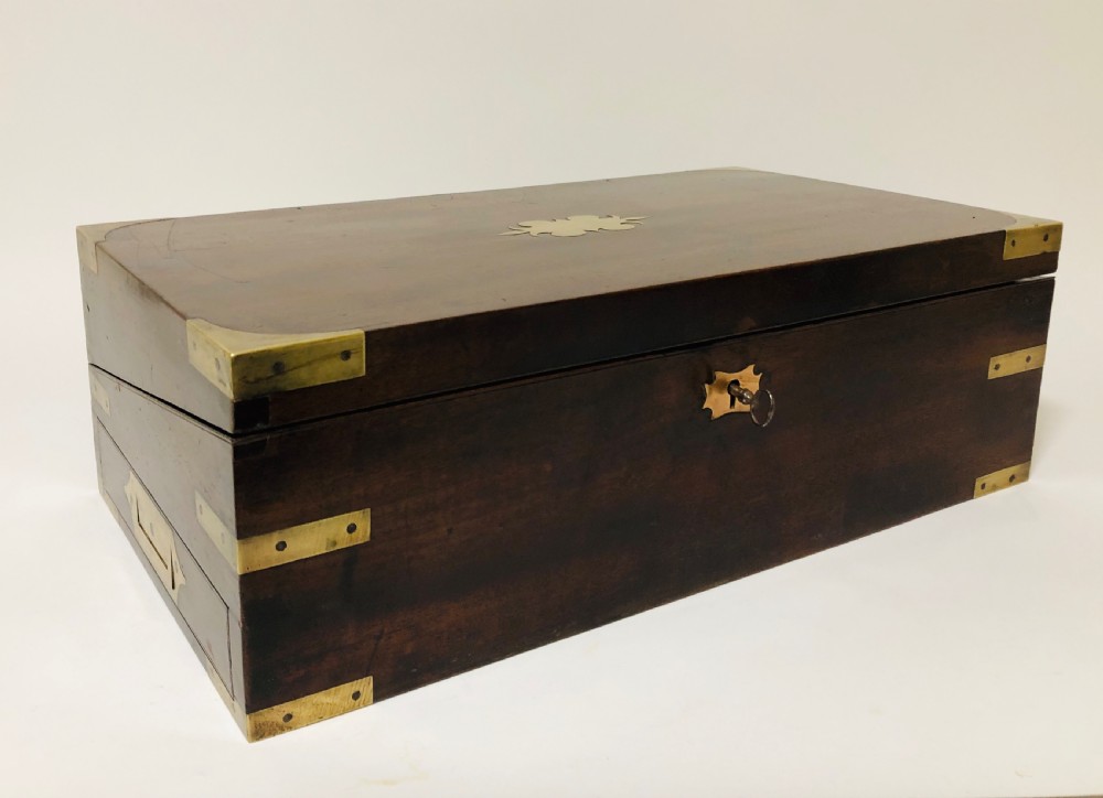 Victorian Mahogany Writing Slope with Secret Drawers View III