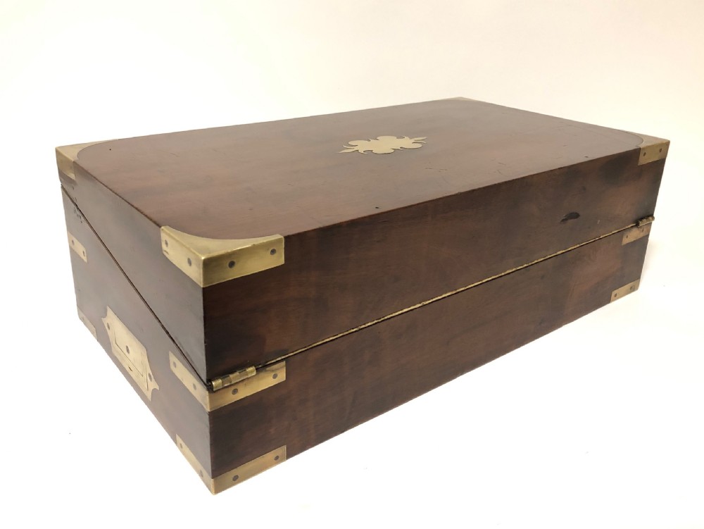 Victorian Mahogany Writing Slope with Secret Drawers View VI