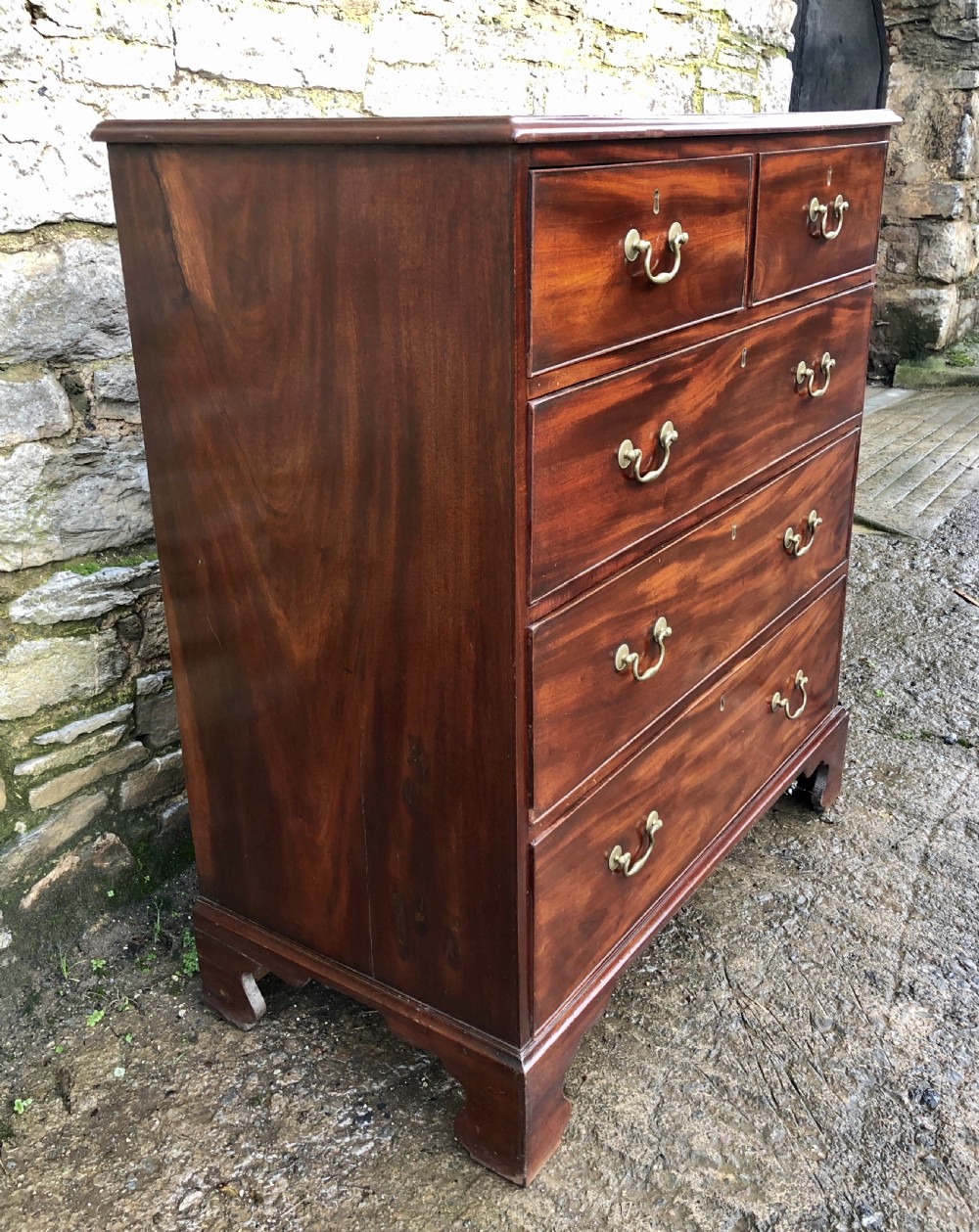 Georgian Mahogany Chest of Drawers View X
