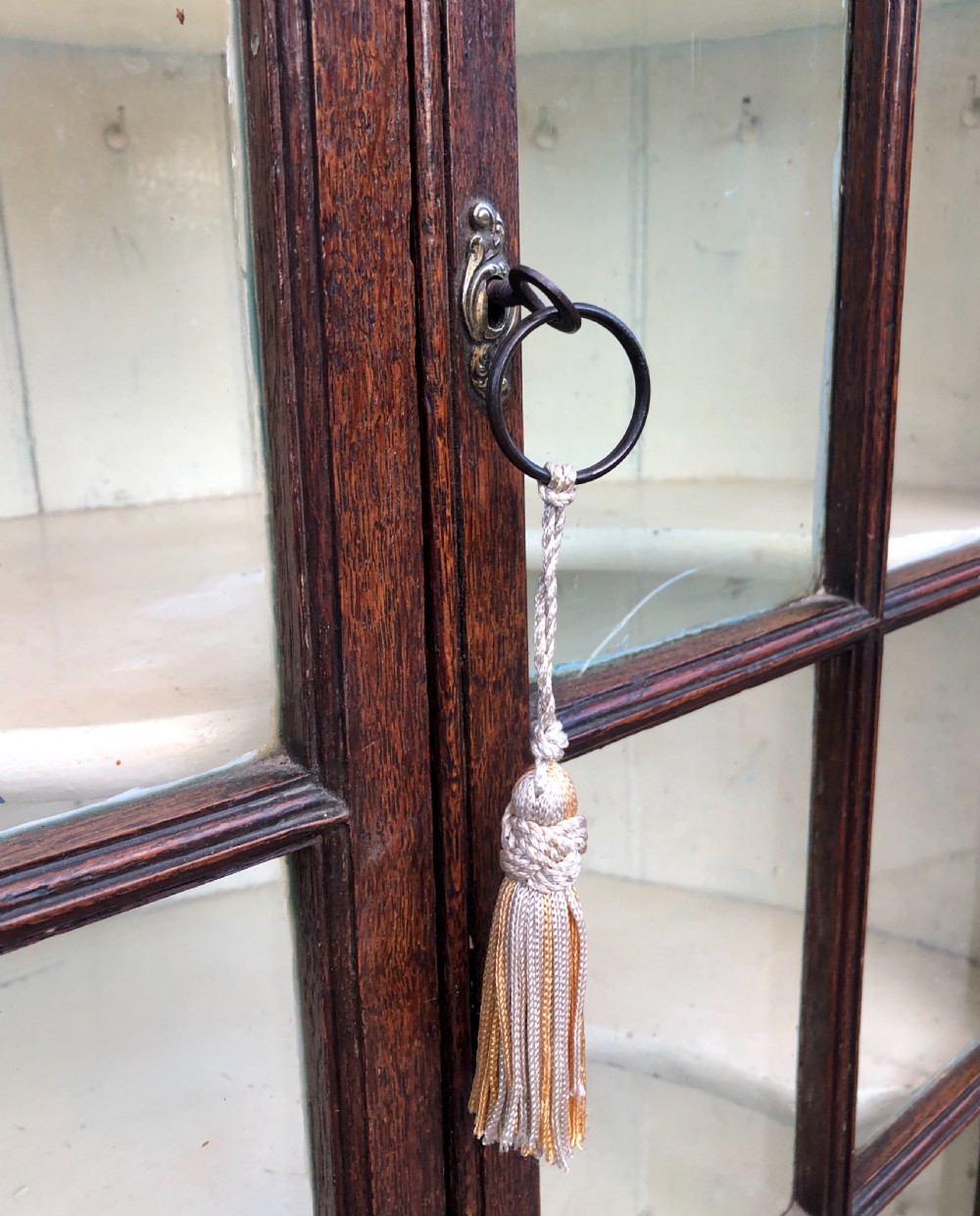 18th Century Oak Barrel Back Corner Cupboard View VII