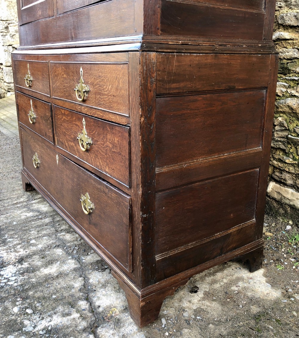 18th Century Oak Livery Cupboard Wardrobe View VIII