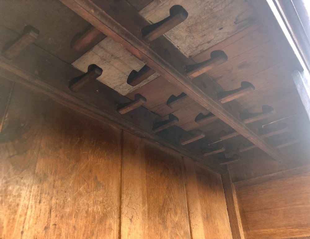18th Century Oak Livery Cupboard Wardrobe View XIII