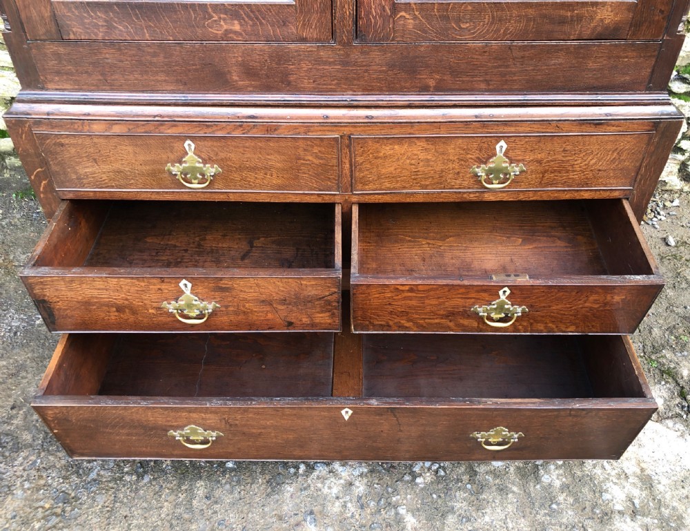 18th Century Oak Livery Cupboard Wardrobe View XIV