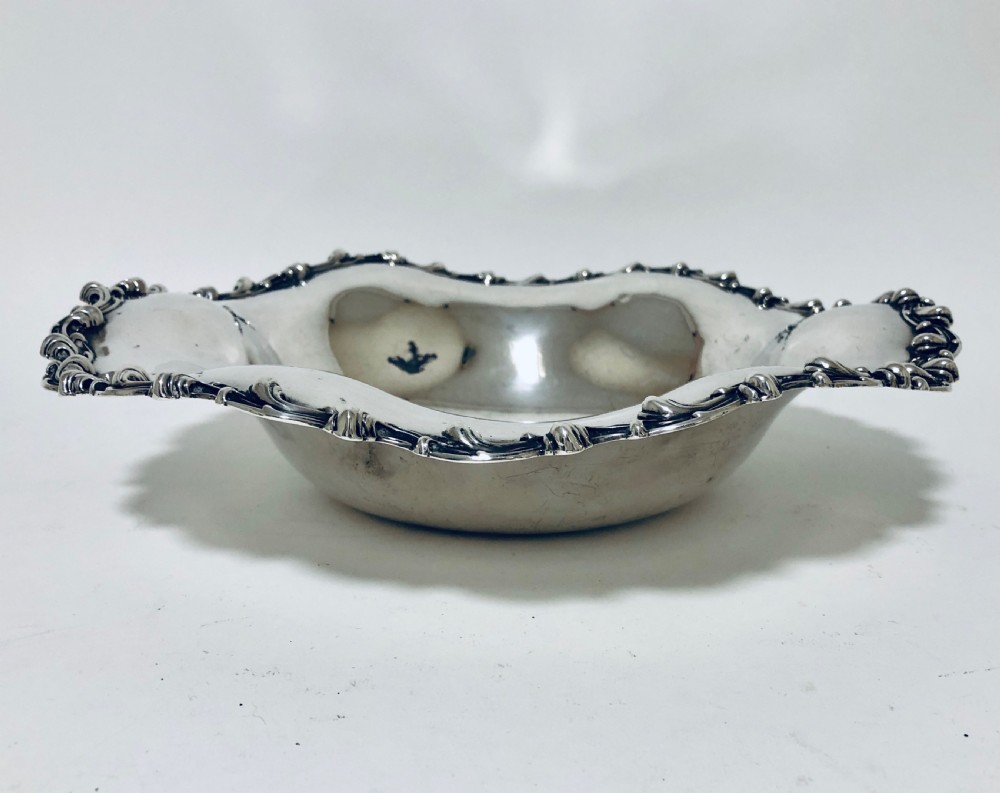 Large American Solid Sterling Silver Bowl by Towle View IX
