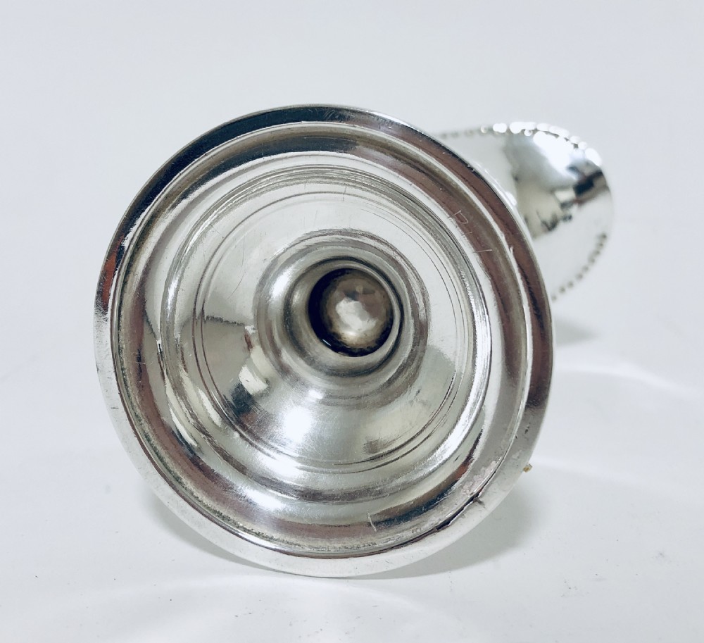 Victorian Solid Sterling Silver Milk Cream Jug View XII