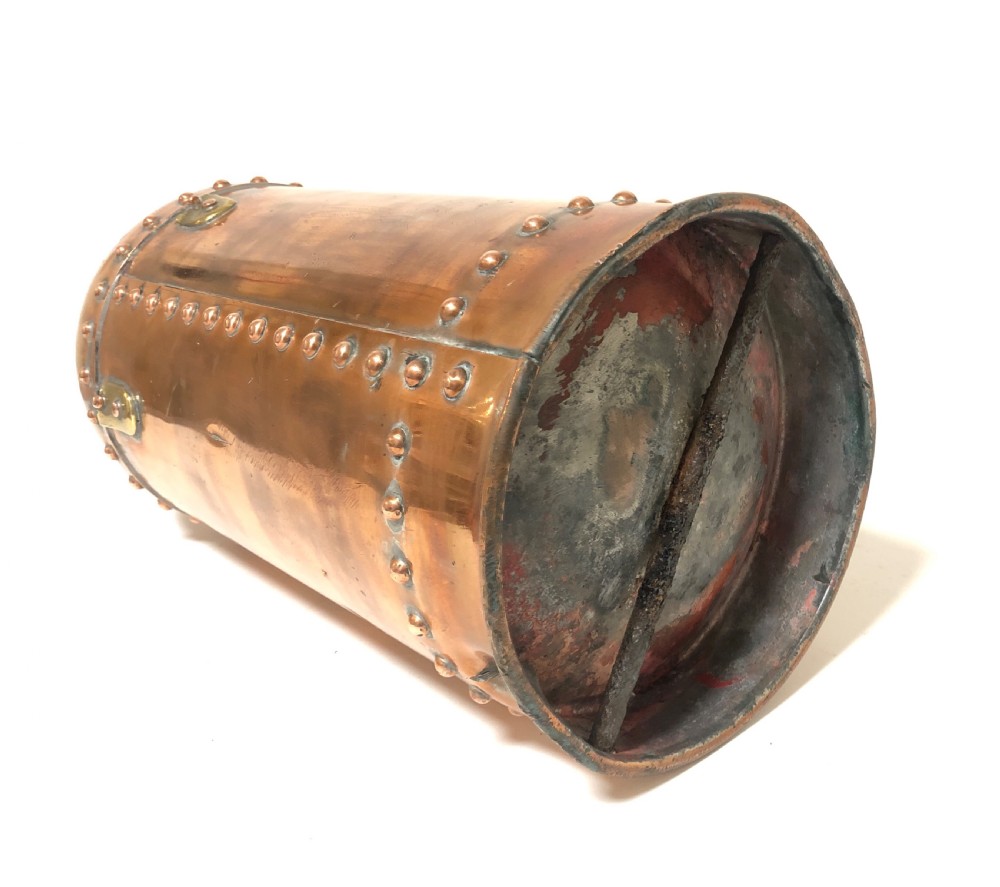 Large Antique Copper Waterloo Fire Extinguisher View XIV