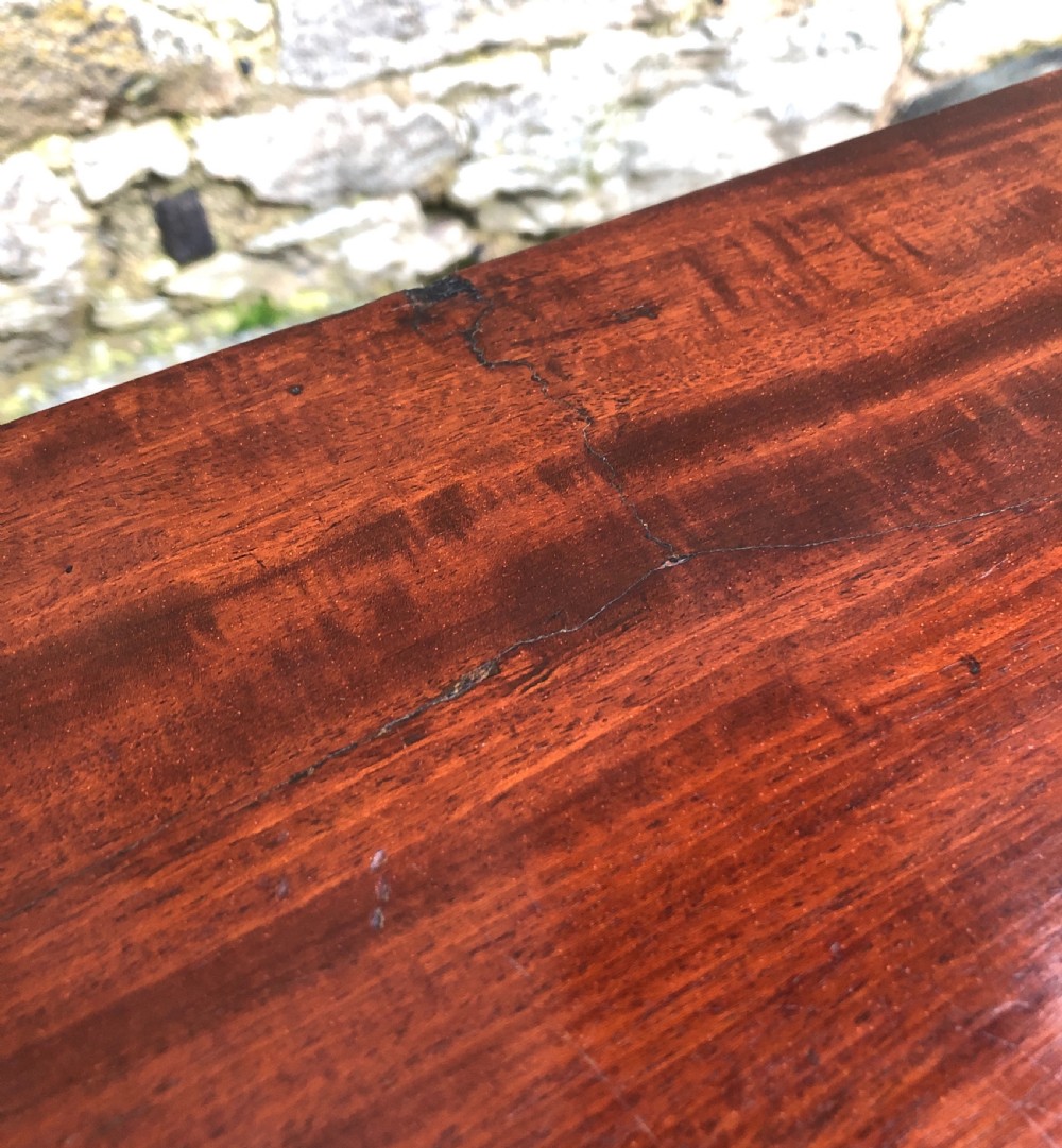 Regency Mahogany Bow Front Chest of Drawers View X