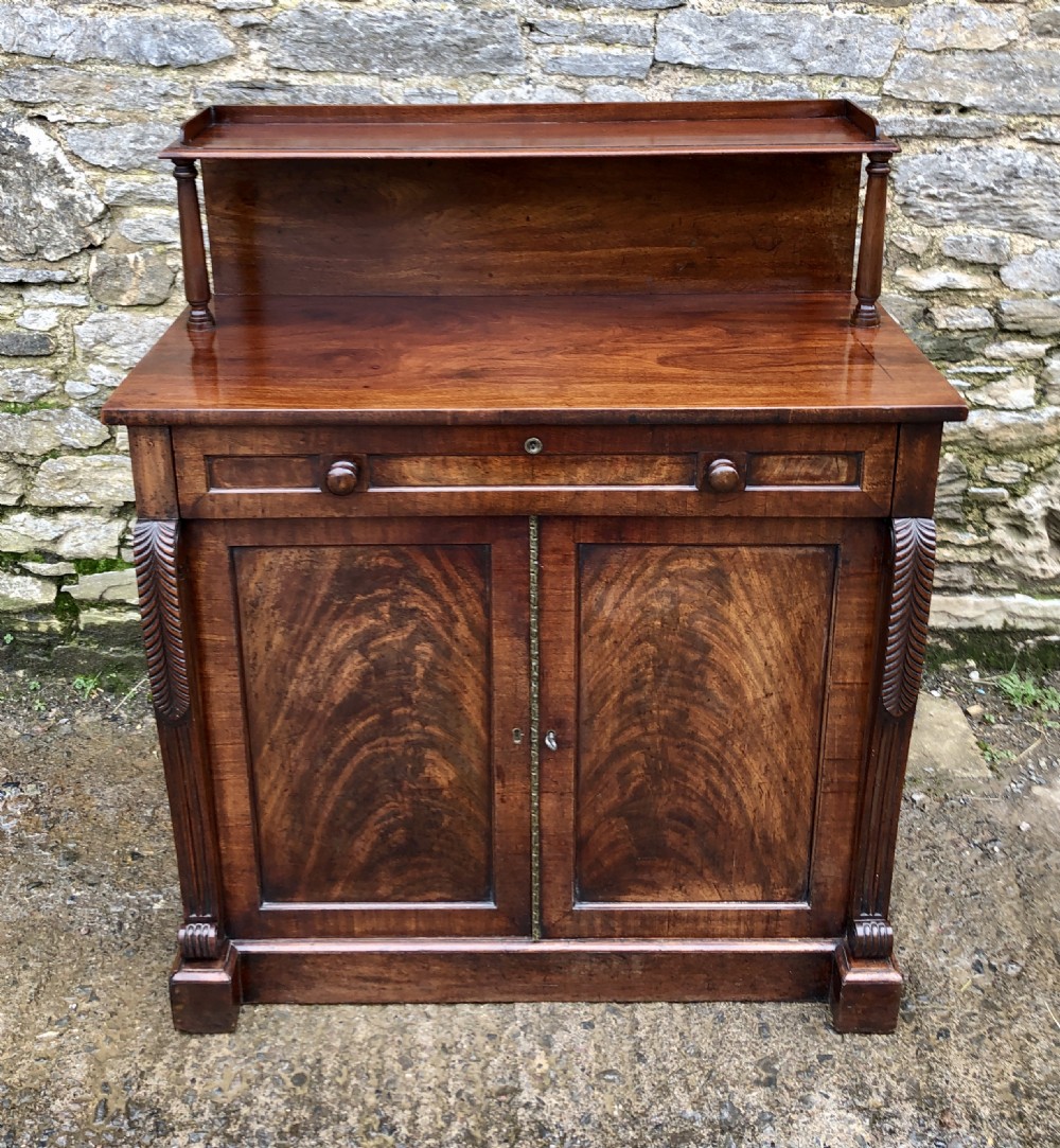 Regency Mahogany Chiffonier View III