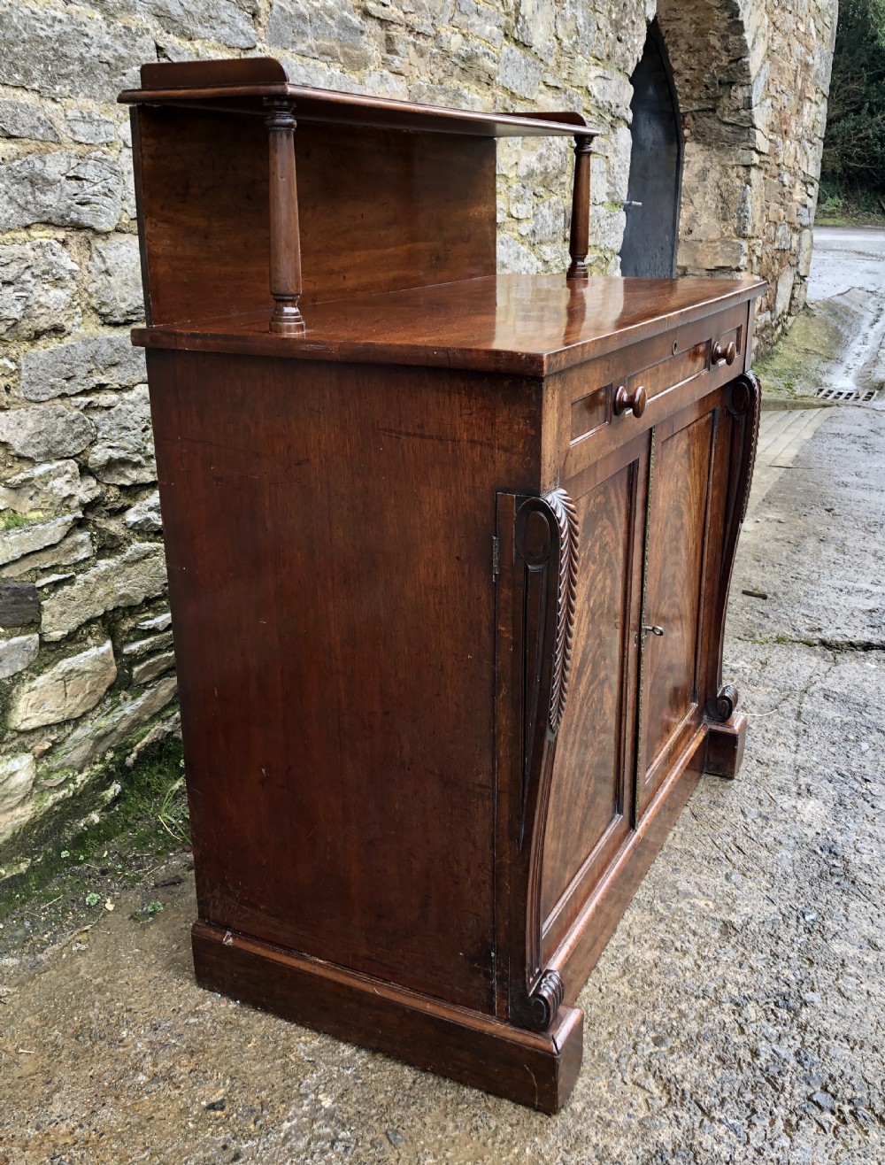 Regency Mahogany Chiffonier View IV