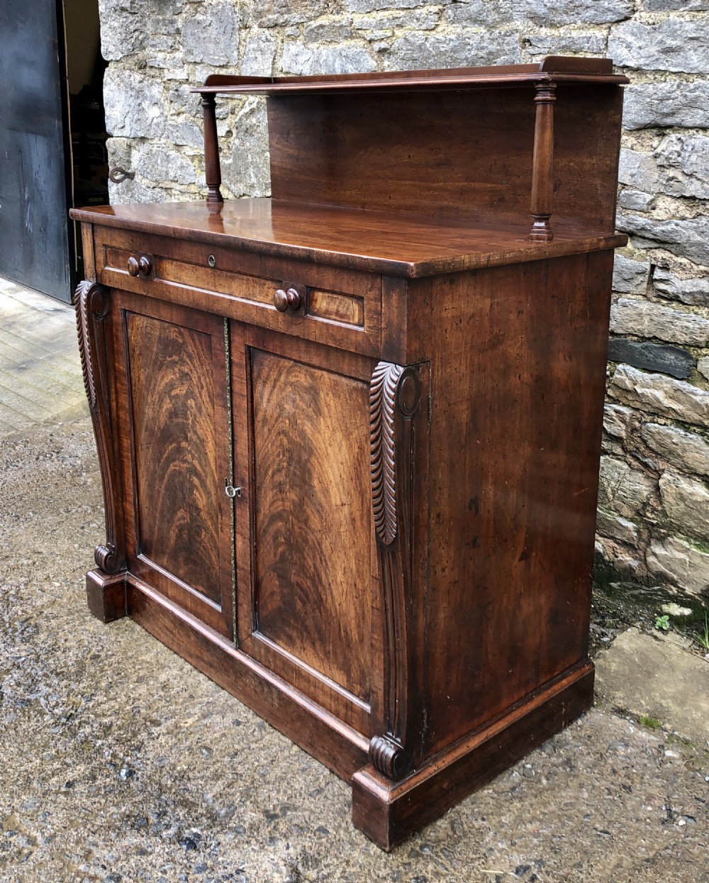 Regency Mahogany Chiffonier View V