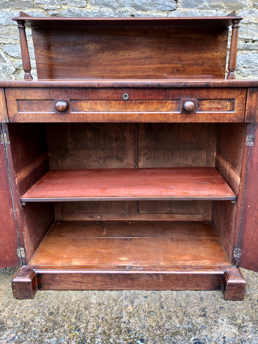 Regency Mahogany Chiffonier View X