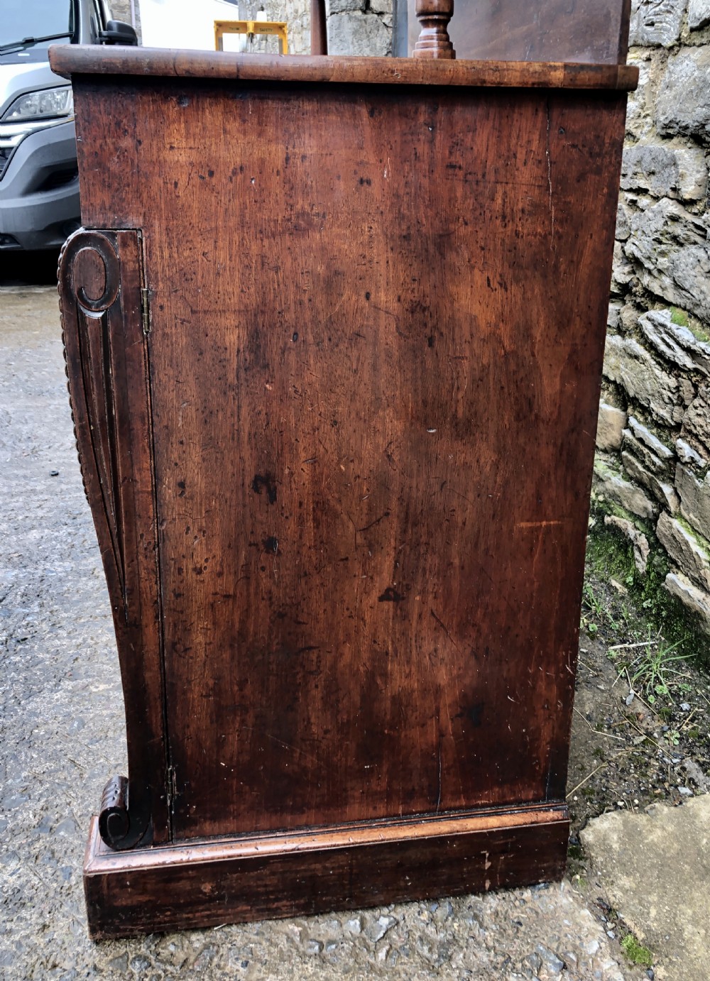 Regency Mahogany Chiffonier View XV