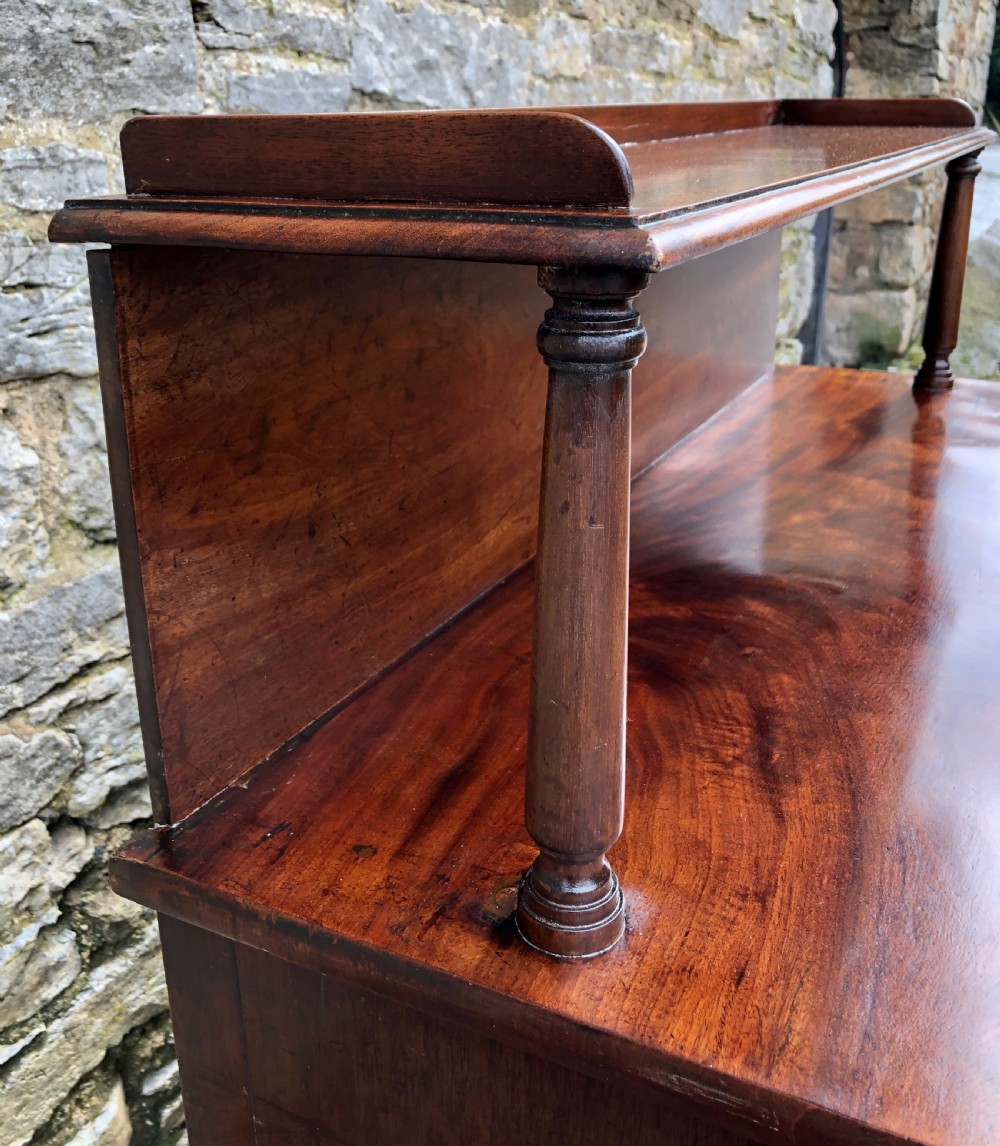 Regency Mahogany Chiffonier View XVII