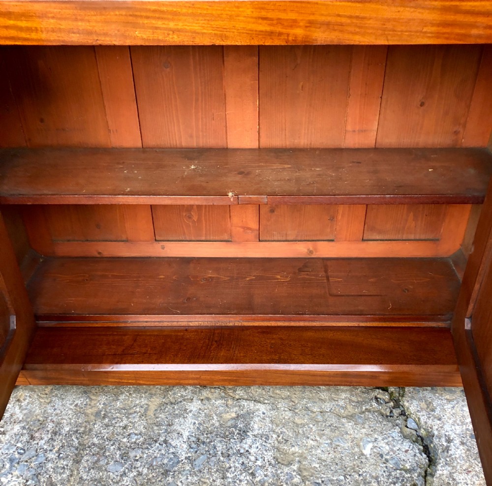 Early Victorian Mahogany Secretaire Bookcase View XIV