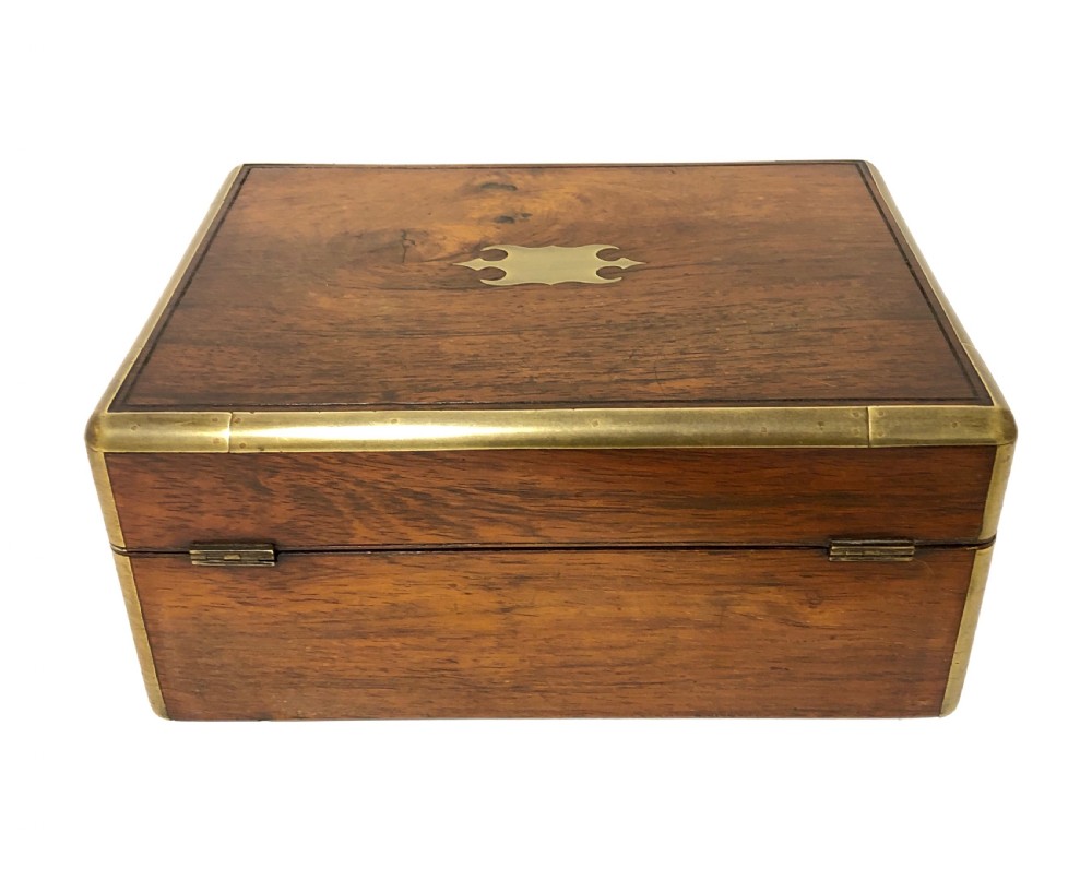 Antique Victorian Fitted Vanity Dressing Box View IV