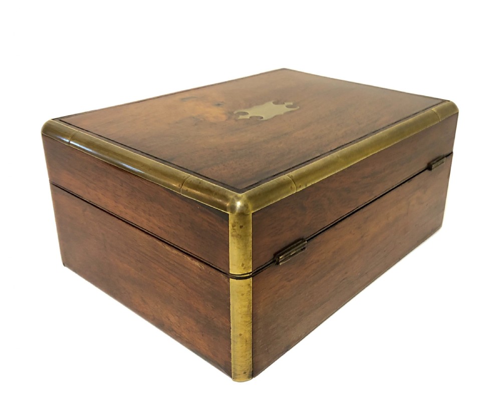 Antique Victorian Fitted Vanity Dressing Box View VI