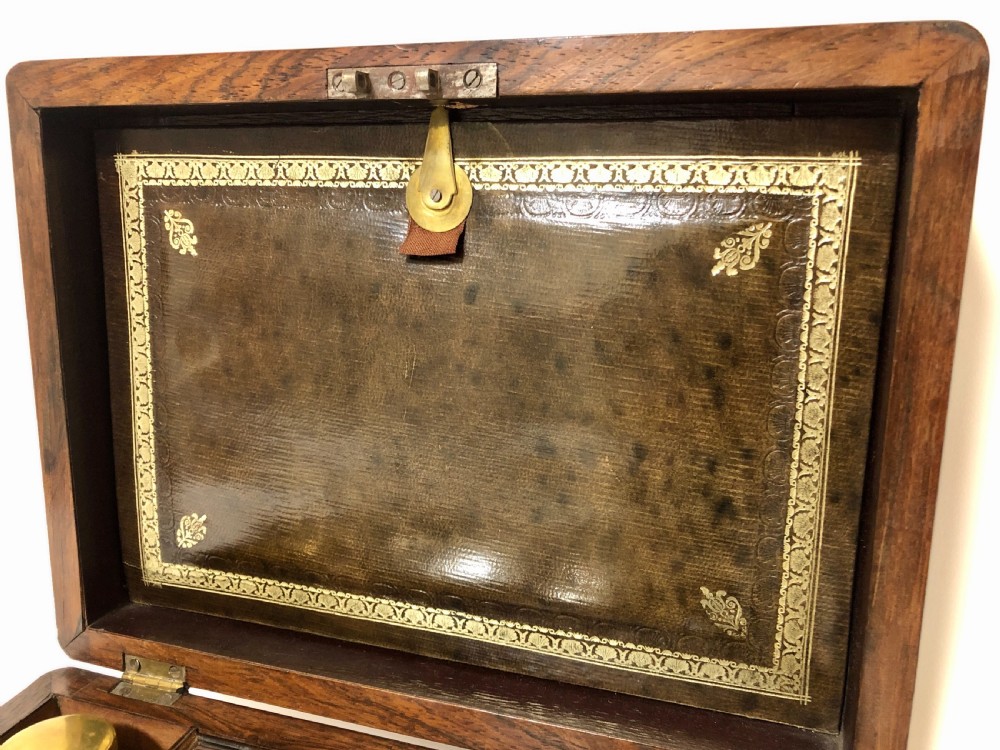 Antique Victorian Fitted Vanity Dressing Box View XVI