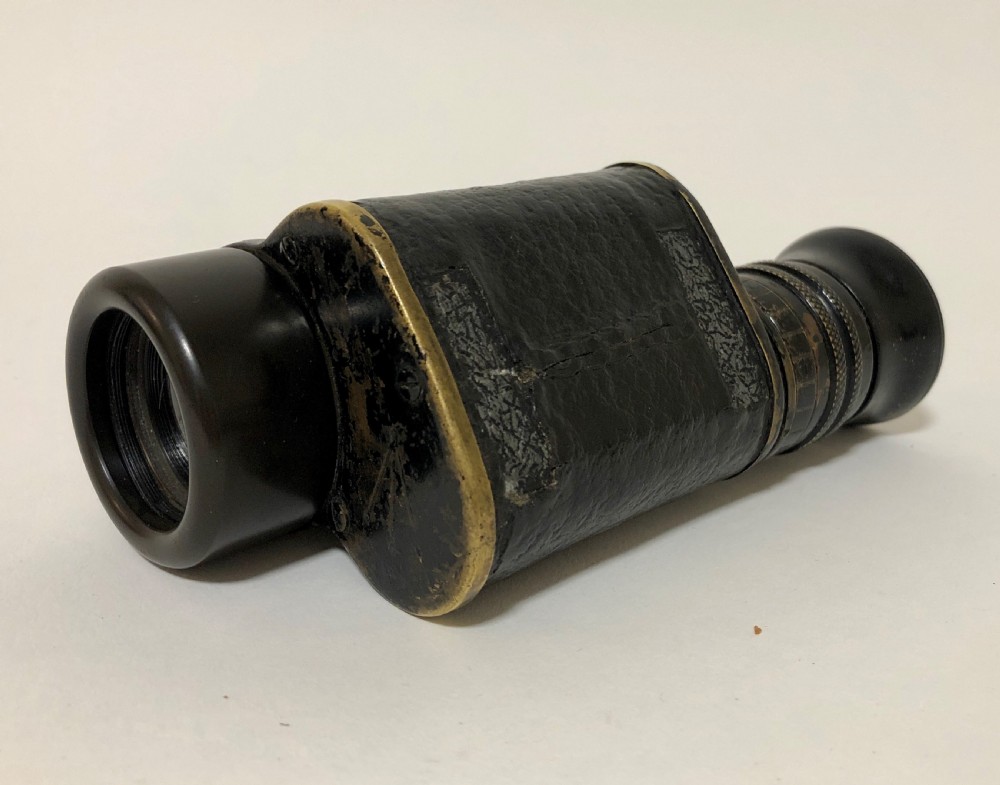 Antique Military Prismatic Monocular View VI