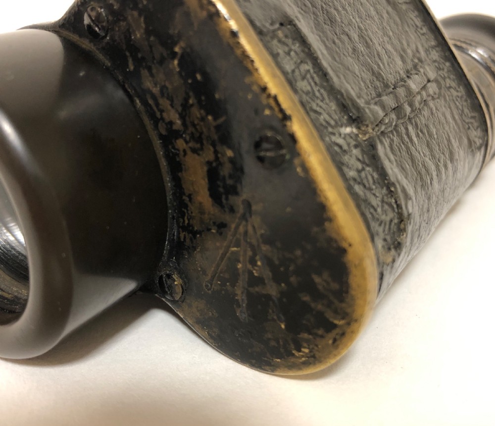 Antique Military Prismatic Monocular View VII