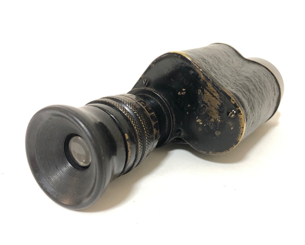 Antique Military Prismatic Monocular View X