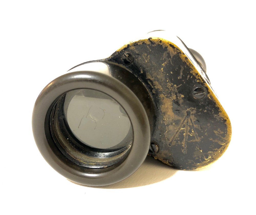 Antique Military Prismatic Monocular View XIII