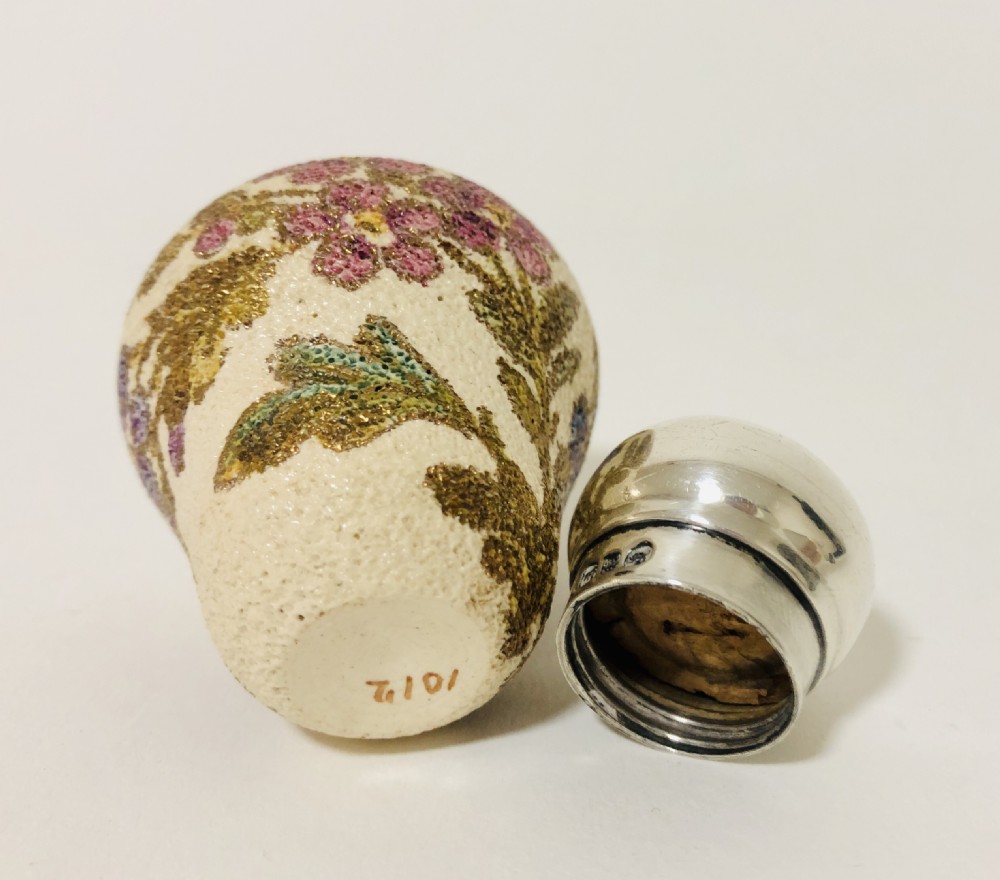 Antique Scent Bottle with Silver Top by Cornelius Desormeaux View VIII