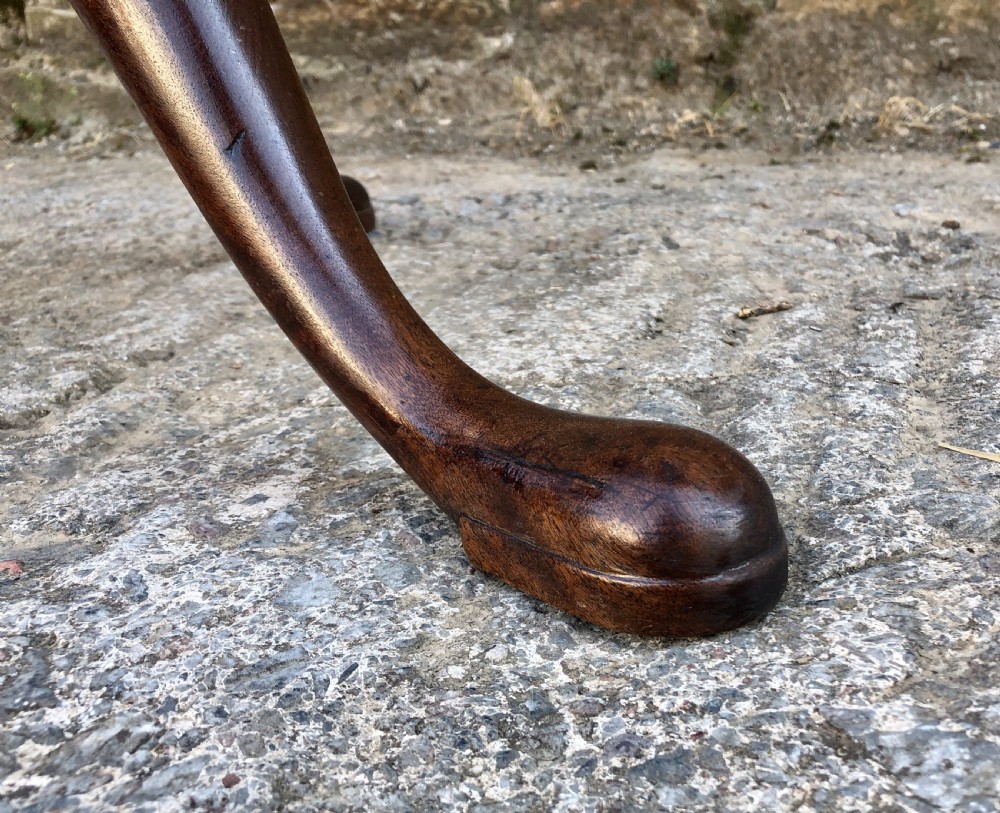 Georgian Mahogany Occasional Tilt Top Table  View X