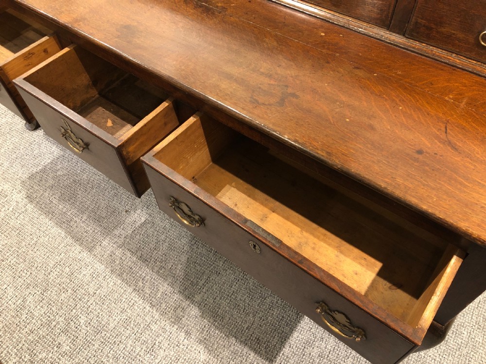 Georgian Oak Dresser Base View V