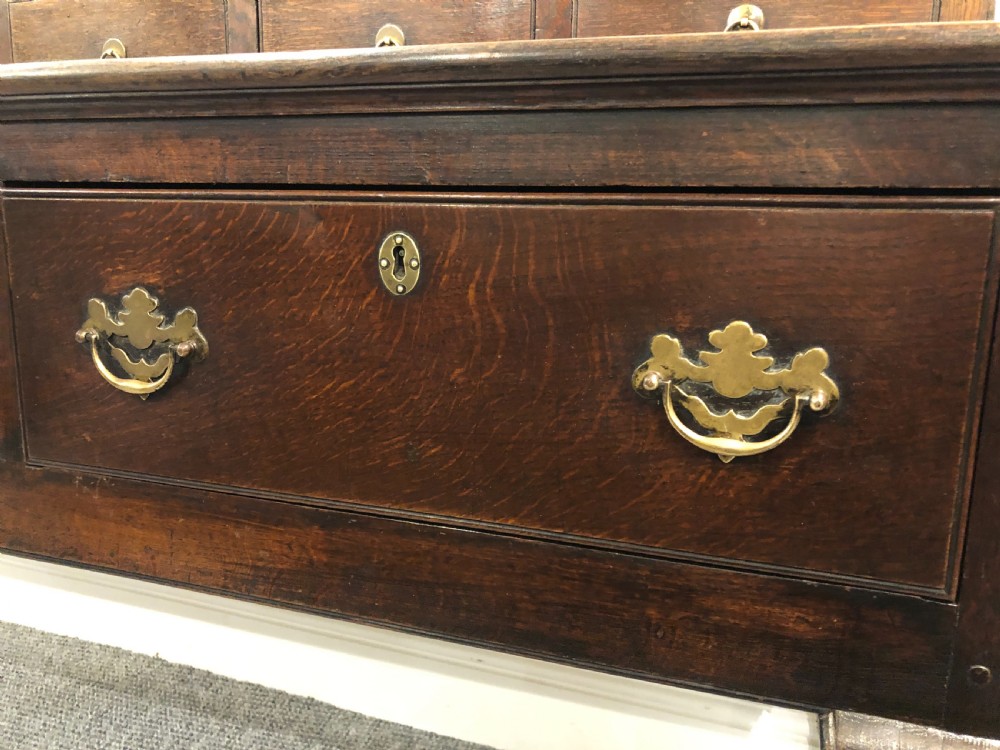Georgian Oak Dresser Base View VI