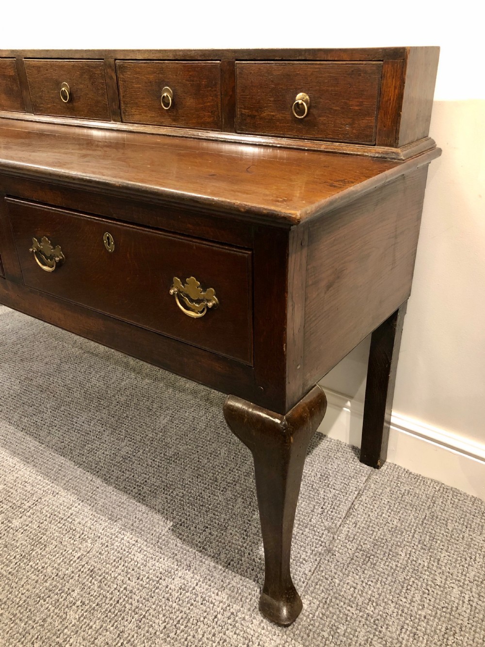 Georgian Oak Dresser Base View X