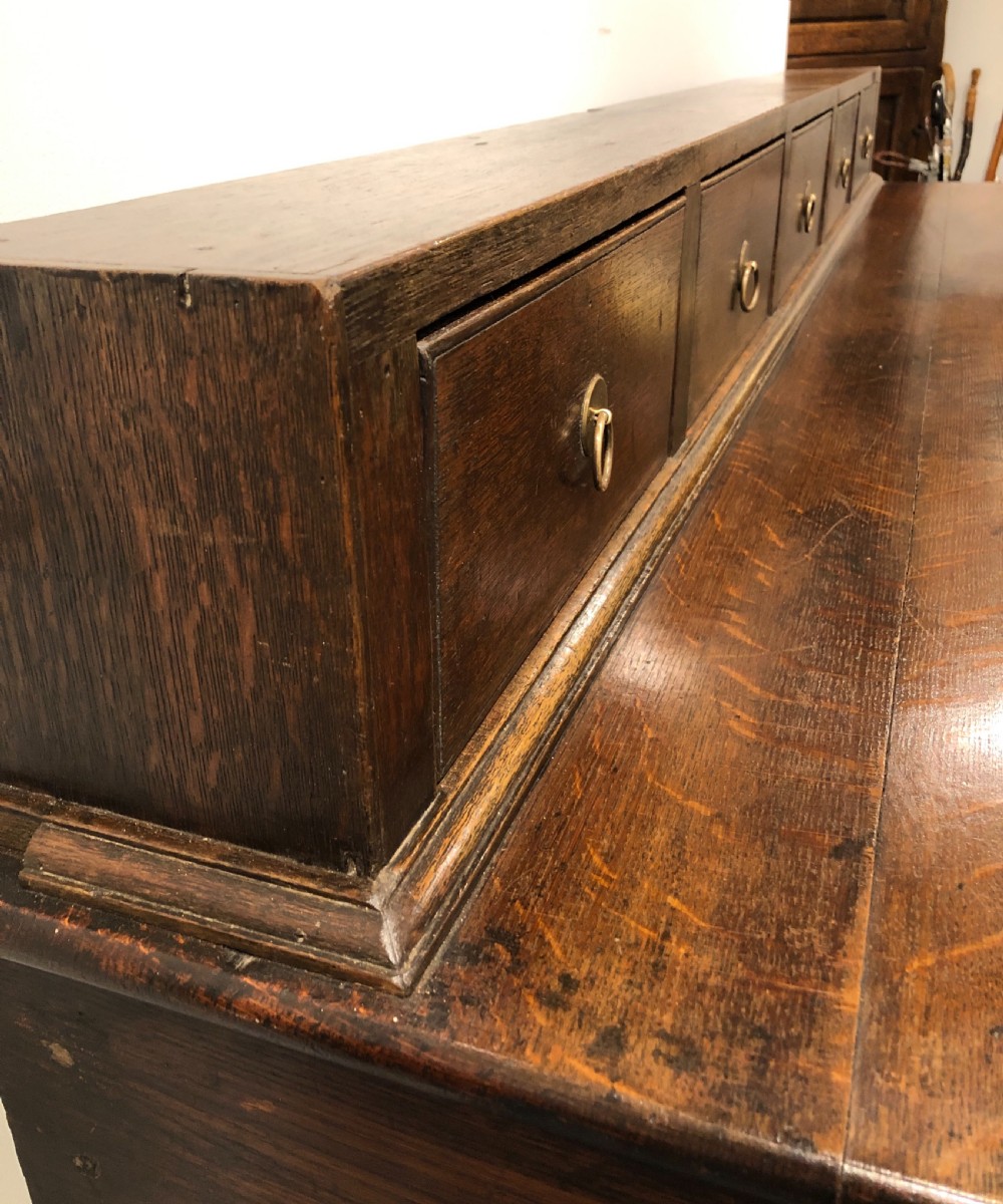 Georgian Oak Dresser Base View XII