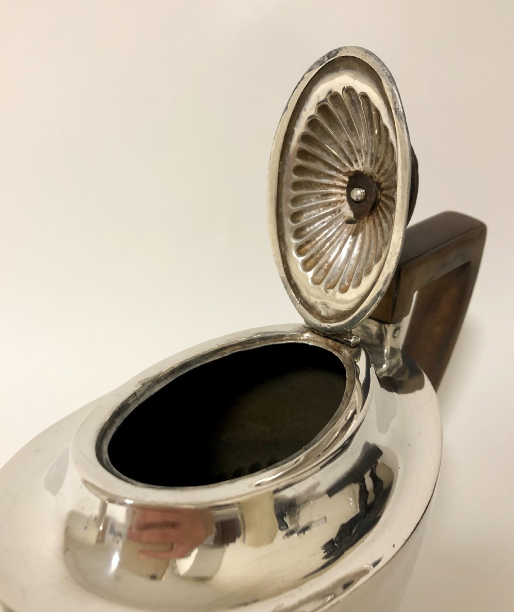 Victorian Solid Silver Teapot View VIII